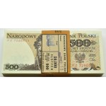 PRL, 500 złotych 1982, Warszawa, seria FZ, PACZKA BANKOWA