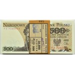 PRL, 500 złotych 1982, Warszawa, seria FZ, PACZKA BANKOWA