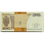 PRL, 500 złotych 1982, Warszawa, seria FZ, PACZKA BANKOWA