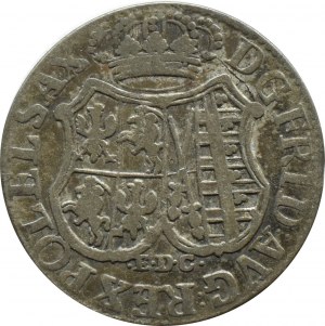 Augustus III Sas, 1/12 thaler (dwagrosh) 1763 EDC, Leipzig