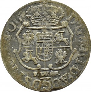 August III Sas, 1/12 of a thaler (dwagrosh) 1750 FWôF, Dresden