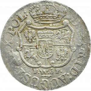August III Sas, 1/12 talara (dwugrosz) 1742 FWôF, Drezno