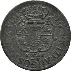 August III Sas, 1/12 of a thaler (dwagrosh) 1736 FWôF, Dresden