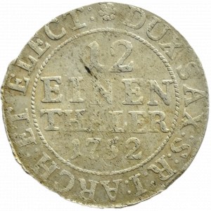 August III Sas, 1/12 of a thaler (dwagrosh) 1752 FWôF, Dresden