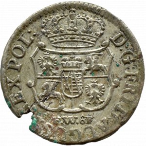 August III Saxon, 1/24 thaler (penny) 1750 FWôF, Dresden