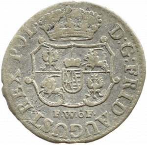 August III Saxon, 1/24 thaler (penny) 1739 FWôF, Dresden, VERY RARE