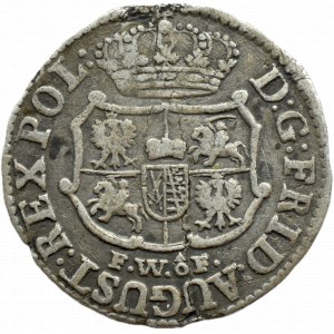August III Sas, 1/24 talara (grosz) 1740 FWôF, Drezno, BARDZO RZADKIE