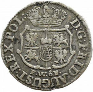 August III Saxon, 1/24 thaler (penny) 1740 FWôF, Dresden, VERY RARE