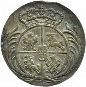August III Saxon, 1/24 thaler (penny) 1761 L, Leipzig