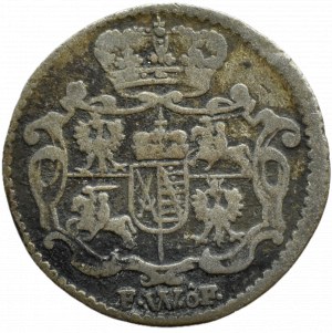August III Sas, 1/48 thaler 1745 (half-penny) FWôF, Dresden