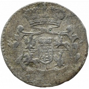 August III Sas, 3 halerze 1755 FWôF, Drezno