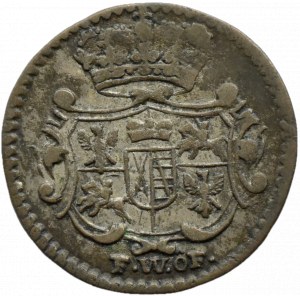 Augustus III Sas, 3 halberds 1743 FWôF, Dresden