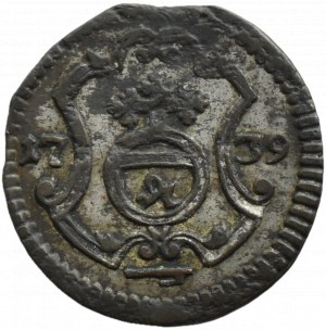 August III Sas, halberd 1739 FWóF, Dresden