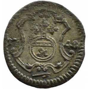 August III Sas, halerz 1748 FWóF, Drezno