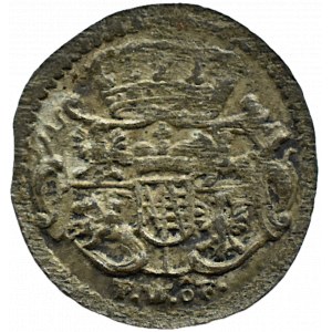 August III Sas, halerz 1748 FWóF, Drezno
