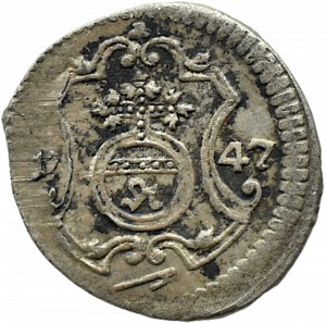 August III Sas, halberd 1747 FWóF, Dresden