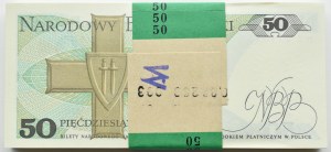 PRL, 50 zloty 1988, Warsaw, HZ series, PACZKA BANKOWA