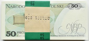 PRL, 50 zloty 1988, Warsaw, HG series, PACZKA BANKOWA