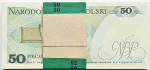 PRL, 50 zloty 1988, Warsaw, HG series, PACZKA BANKOWA