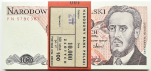 PRL, 100 zloty 1988, Warsaw, PN series, PACZKA BANKOWA
