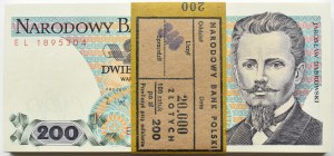 PRL, 200 zloty 1988, Warsaw, EL series, PACZKA BANKOWA