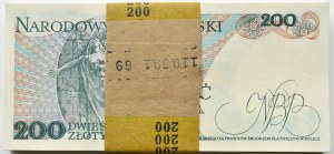PRL, 200 zloty 1988, Warsaw, EL series, PACZKA BANKOWA