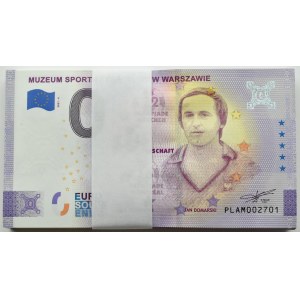 Paczka bankowa 0 euro 2021 Jan Domarski, UNC, RZADKOŚĆ