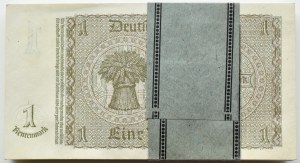 Germany, Third Reich, 1 mark 1937 series , BANK PACKAGE, BEAUTIFUL!