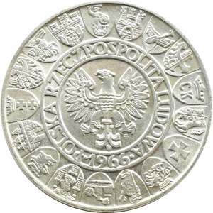 PRL, 100 złotych 1966, Mieszko i Dąbrówka, Warszawa, UNC