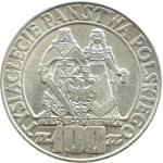 PRL, 100 złotych 1966, Mieszko i Dąbrówka, Warszawa, UNC