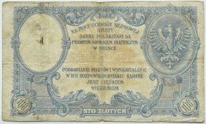 II RP, T. Kosciuszko 100 zloty 1919, London, series C