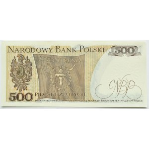 PRL, T. Kościuszko, 500 złotych 1976, seria AN, UNC RZADKIE (L6)