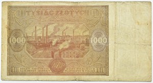 RP, 1000 zloty 1946, M series, Warsaw