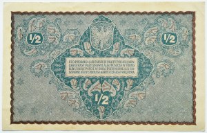 II RP, 1/2 mark 1920, Warsaw