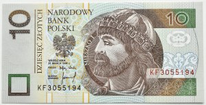 Third Republic, Mieszko I, 10 gold 1994, KF series, UNC