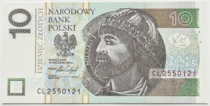 III RP, Mieszko I, 10 zloty 2012, CL series, Warsaw, UNC