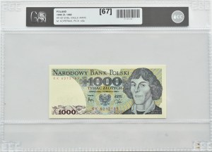 PRL, M. Copernicus, 1000 gold 1982, KK series, Warsaw, GCN 67