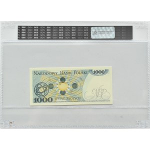 PRL, M. Kopernik, 1000 złotych 1982, seria KK, Warszawa, GCN 67