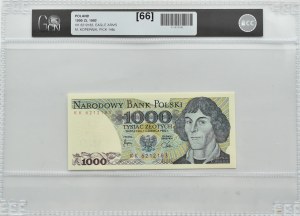 PRL, M. Copernicus, 1000 gold 1982, KK series, Warsaw, GCN 66