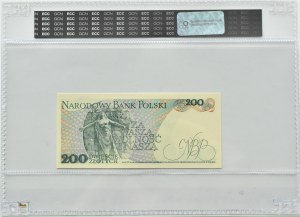 PRL, J. Dabrowski, 200 gold 1988, EN series, Warsaw, GCN 66