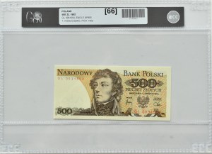 PRL, T. Kosciuszko, 500 gold 1982, GL series, Warsaw, GCN 66
