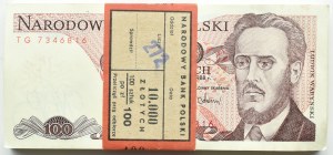 PRL, 100 zloty 1988, Warsaw, TG series, PACZKA BANKOWA