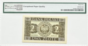 II RP, 2 zloty 1936, AZ series, PMG 65 EPQ