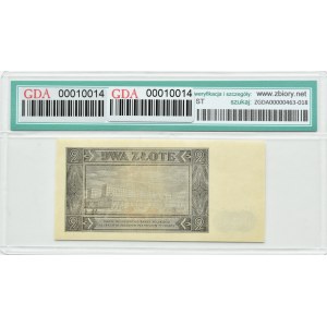 RP, 2 złote 1948, seria BR, Warszawa, GDA 67 EPQ
