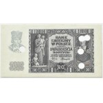 Generalna Gubernia, 20 złotych 1940, seria L, PERFOROWANY, Kraków, GDA
