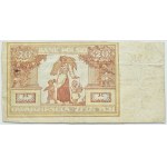 II RP, 20 złotych 1931, destrukt bez serii i numeratora, Warszawa, GDA