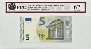Europe, €5 2013, MA series, PCG 67 EPQ