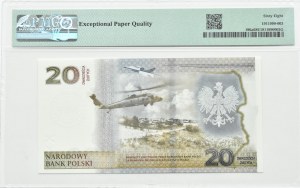 III RP, Protection of the Polish Eastern Border, 20 PLN 2022, PMG 68 EPQ