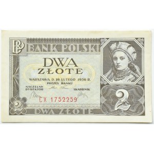 II RP, 2 złote 1936, seria CX