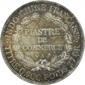 Indo-China/France, 1 piastre 1907, Paris